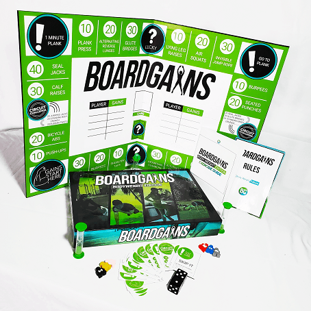 Fitness Game Boardgains - Bodyweight Edition - Now in SA! - Shopping4Africa