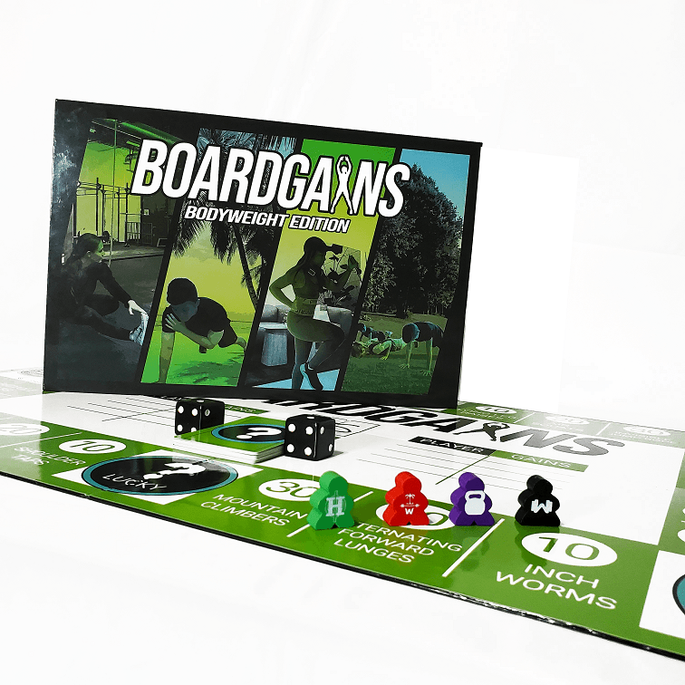 Fitness Game Boardgains - Bodyweight Edition - Now in SA! - Shopping4Africa