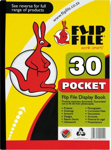Flip File A4 30 Pocket - Shopping4Africa