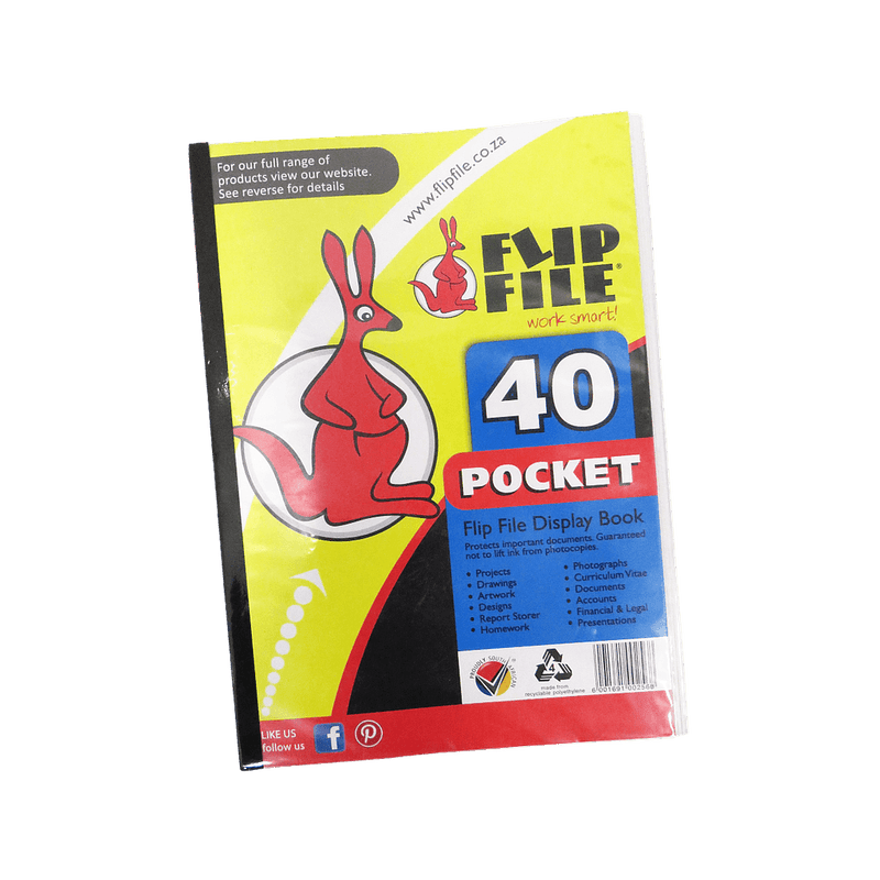 Flip File A4 40 Pocket 1 - Shopping4Africa