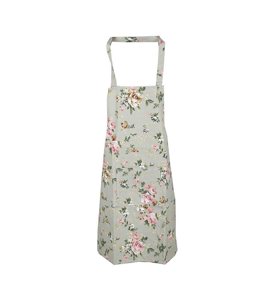 Flower-Motive Material Apron - Adult Size L - Shopping4Africa