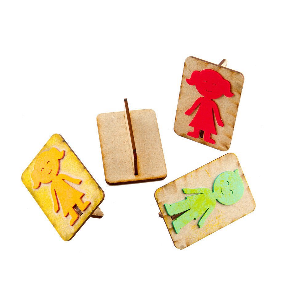 Foam Stamps - Boy/Girl (4pc) - Shopping4Africa