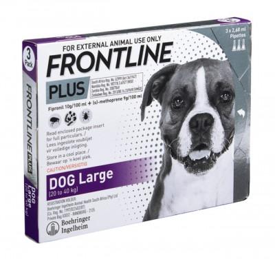 FRONTLINE PLUS LARGE (3) DOG - Shopping4Africa