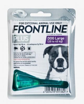 FRONTLINE PLUS LARGE DOG 10X2.68ML(20-40KG)(PURPLE - Shopping4Africa