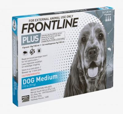 FRONTLINE PLUS MEDIUM DOG (3) - Shopping4Africa