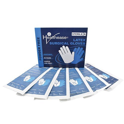 GLOVES SURGICAL STERILE PF HEALTHEASE 7 - Shopping4Africa