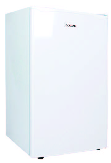 GOLDAIR 130L Bar Fridge GBF-130W White - Shopping4Africa