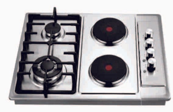 Goldair 2 Gas 2 Electric Hob GGEH-200 - Shopping4Africa