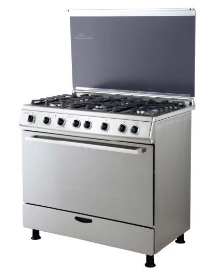 GOLDAIR 5 Gas Cooker/Electric Oven GGEO-900SA - Shopping4Africa