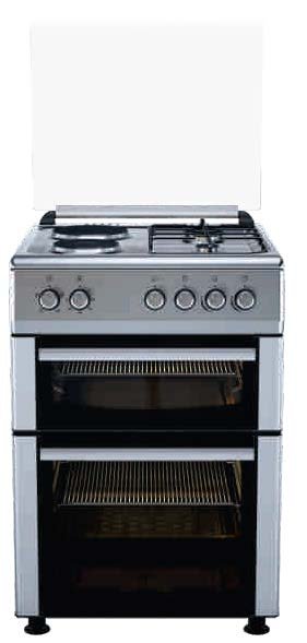 Goldair Double Oven Gas / Electric Hob+ Oven 60x60 - Shopping4Africa