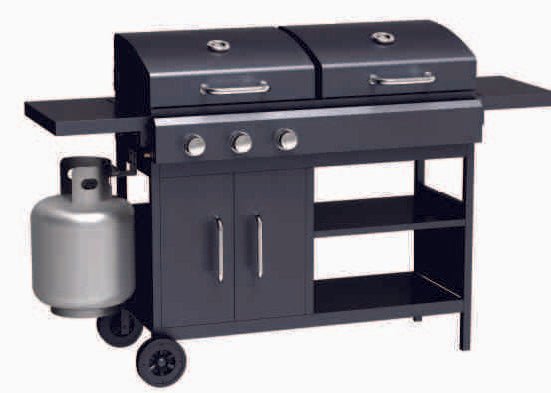 GOLDAIR Gas/Charcoal Braai GGCB-9003 - Shopping4Africa