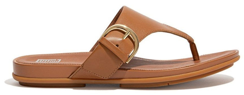 Gracie Leather Buckle Light Tan - Shopping4Africa