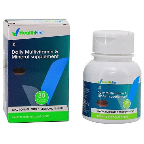 HEALTH FIRST DAILY MULTIVIT&MINERAL SUPPLEMENT 30 - Shopping4Africa