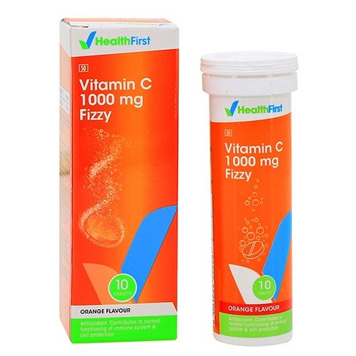 HEALTH FIRST VITAMIN C 1000MG FIZZY 10 - Shopping4Africa