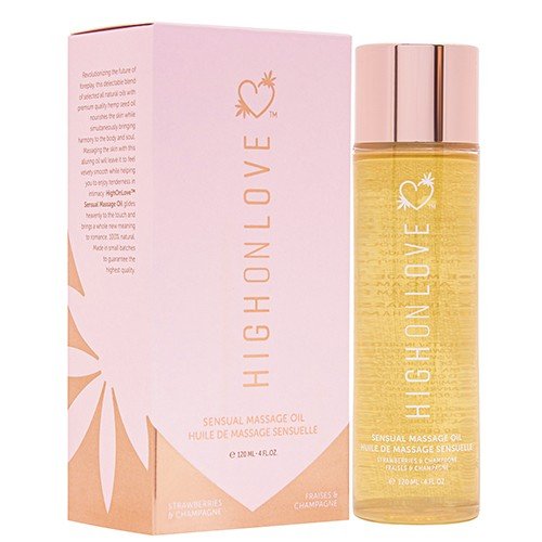 High On Love Massage Oil Strawberry Champagne - Shopping4Africa