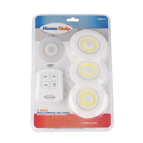 Home quip 3 pack led round lights - Shopping4Africa