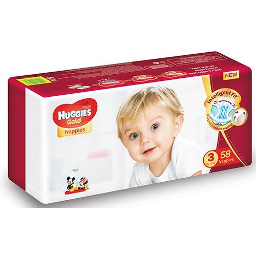 HUGGIES GOLD NAPPIES SIZE 3 VP 58 - Shopping4Africa