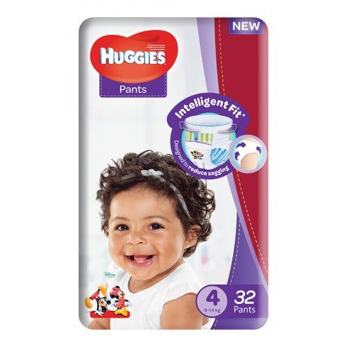 HUGGIES PANTS SIZE 4 CARRY PACK 32 - Shopping4Africa