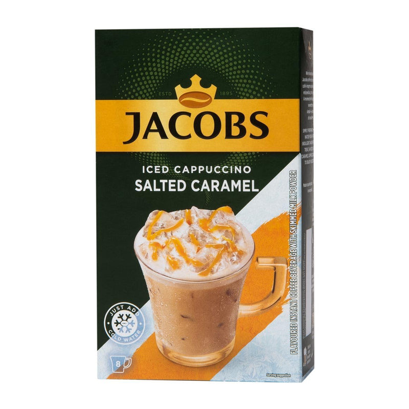 Jacobs Iced Cappuccino Salted Caramel - 8 x 20,3g Sticks - Shopping4Africa