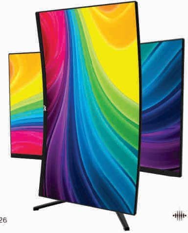 JVC 32-inch Edgeless Curved Adjustable QHD Gaming Monitor LT-GN32525 ...