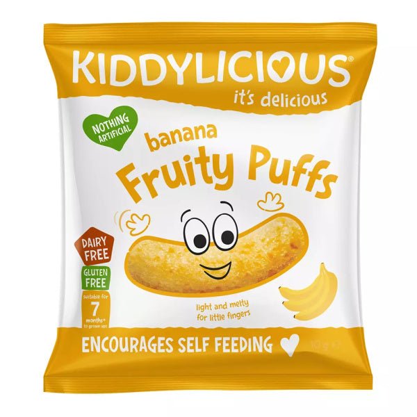 Kiddylicious Fruity Puffs - Banana - 7M+ - Shopping4Africa