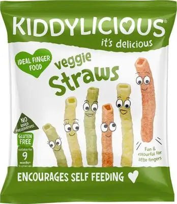 Kiddylicious Cheesy Straws, 9m+
