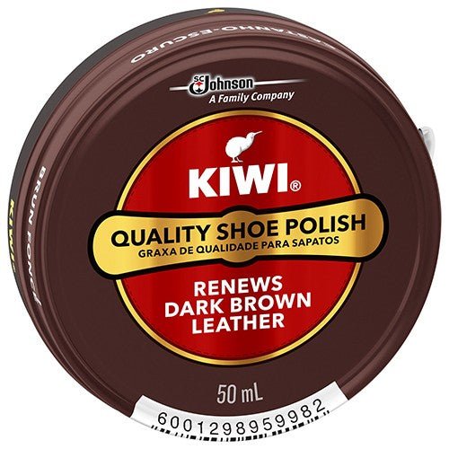 Kiwi Shoe Polish Dark Brown 50ml - Shopping4Africa