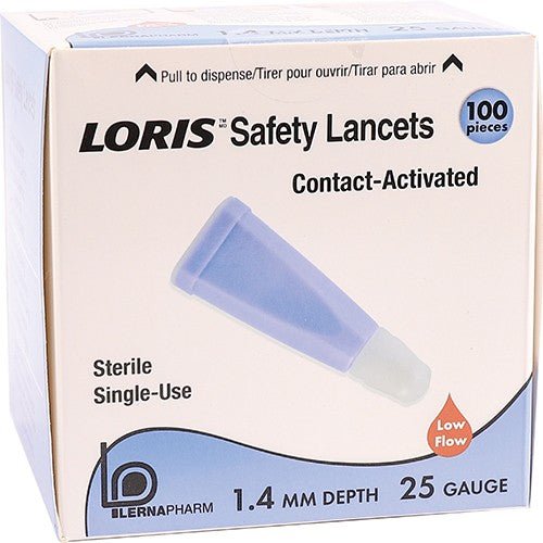 Lancet safety loris purpl 100 1.4mmxx25g - Shopping4Africa