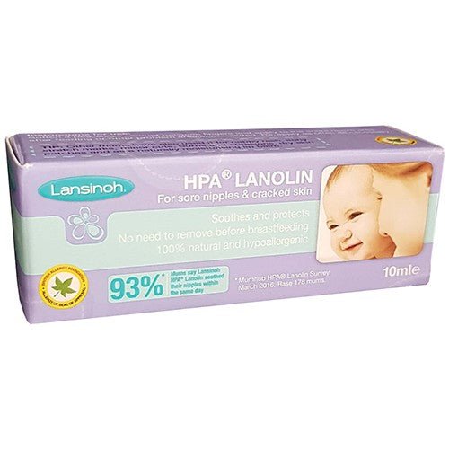 LANSINOH LANOLIN HPA NIPPLE CREAM 10ML - Shopping4Africa