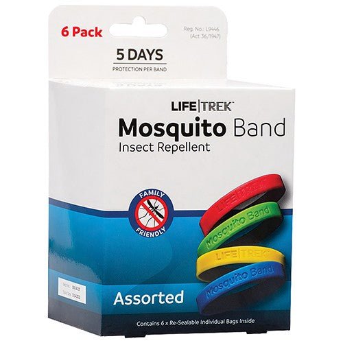 Lifetrack mosquito band assorted 6pk - Shopping4Africa