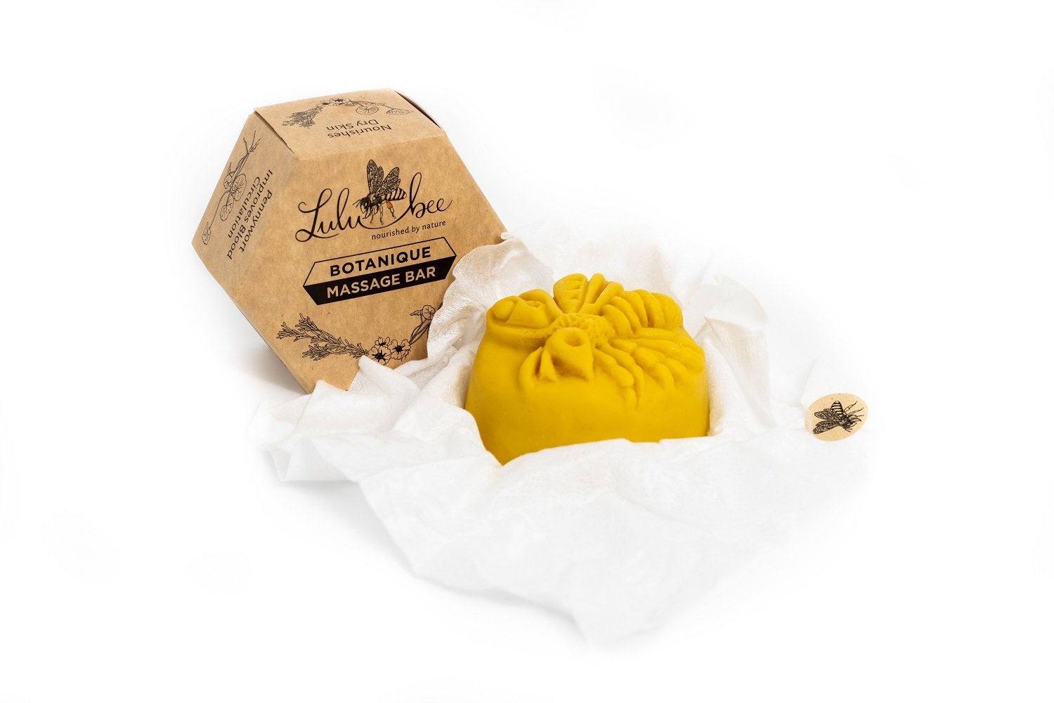 LuluBee Botanique Massage Bar 100g - Shopping4Africa