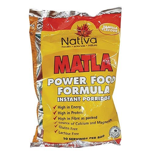 MATLA POWER FOOD VANILLA 500G - Shopping4Africa