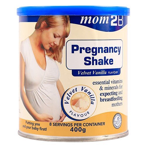 Mom2B Pregnant Shake Vanilla Powder 400g - Shopping4Africa