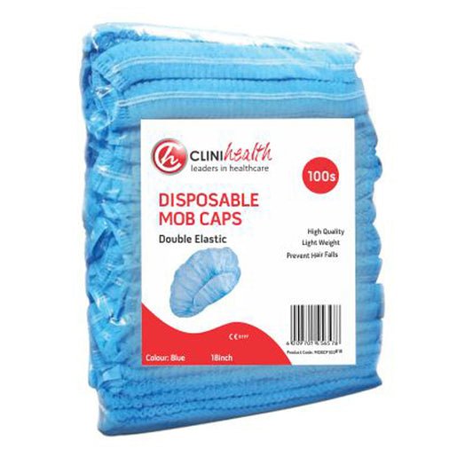 Mop Caps Blue Disposable 100`s - Shopping4Africa