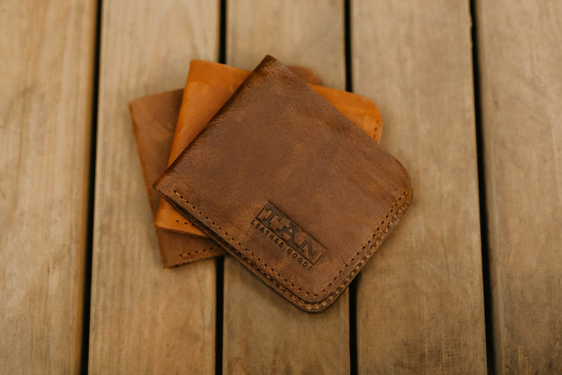 Morris Bi-Fold Wallet - Tan Leather Goods - Shopping4Africa