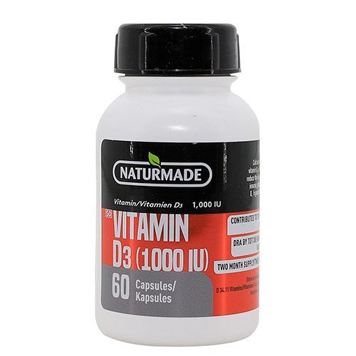 Naturmade vitamin D3 60 caps - Shopping4Africa