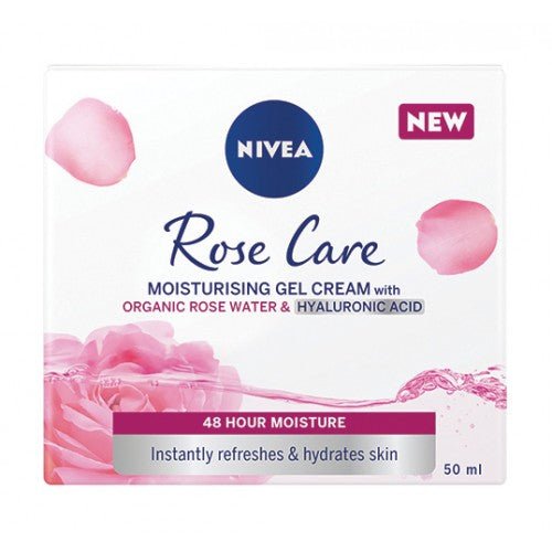 Nivea Face Day Gel Cream Rose Water 50ml - NEW! - Shopping4Africa