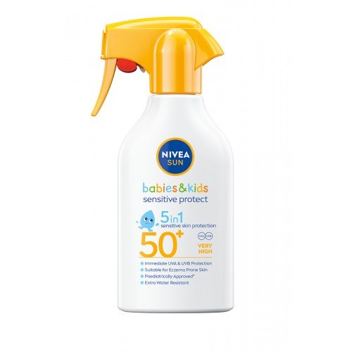 Nivea sun spray kids sensiti spf50 270ml - Shopping4Africa