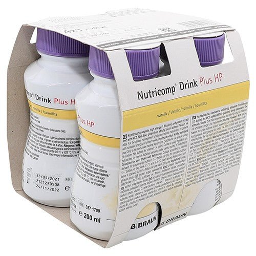 Nutricomp Drink Plus HP Vanilla 4x200ml - Shopping4Africa