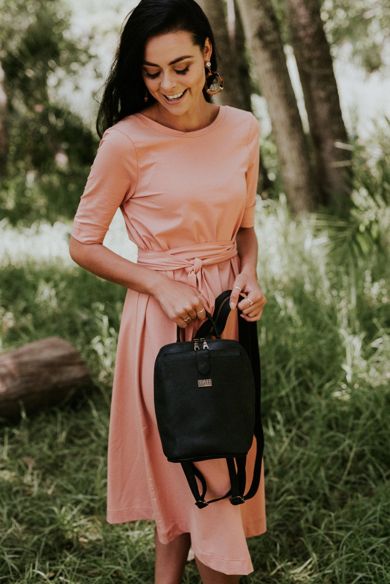 Olivia Leather Backpack - Shopping4Africa