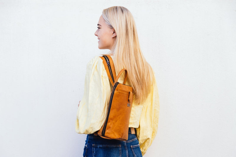 Olivia Leather Backpack - Shopping4Africa