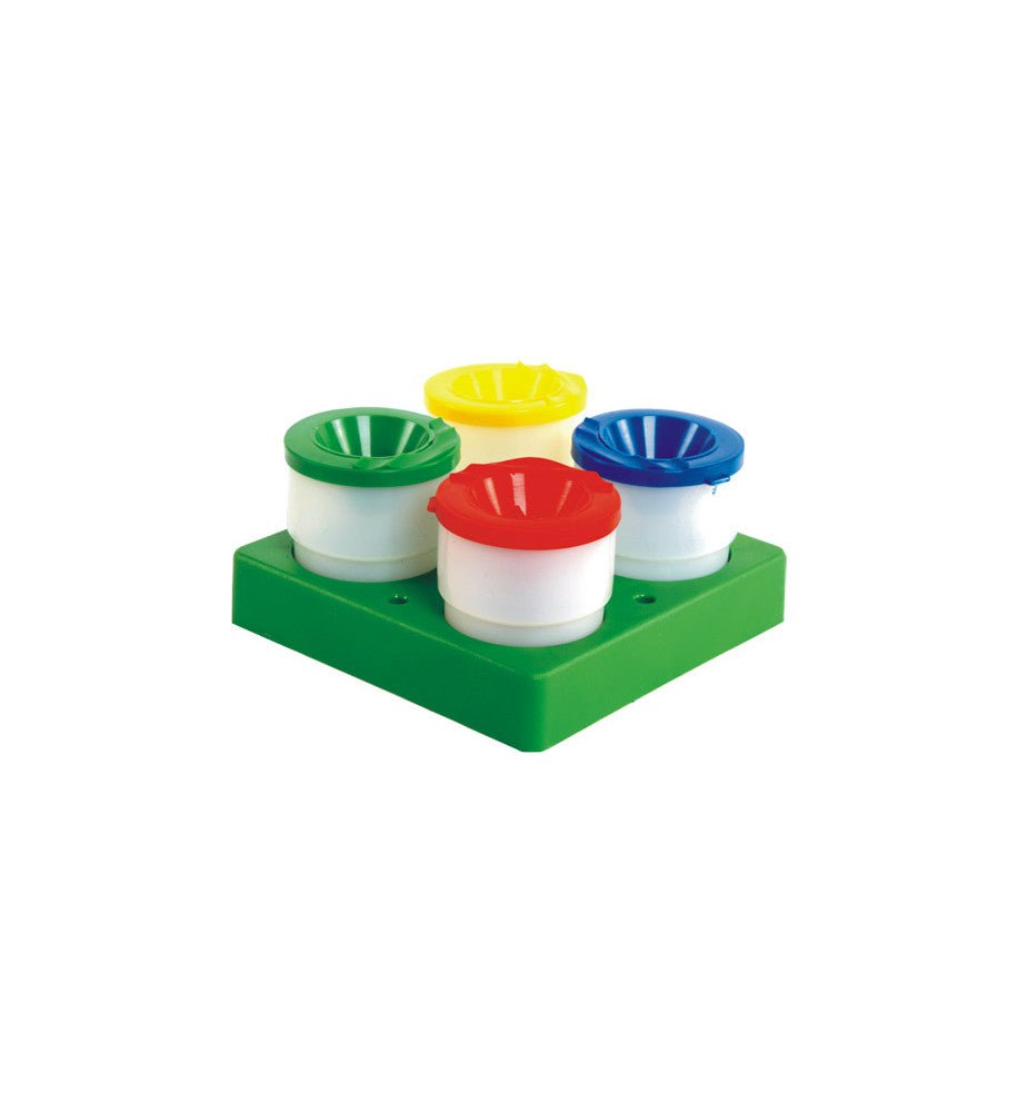 Paint Pot Set (2x2) (4pc) & Lids - Shopping4Africa