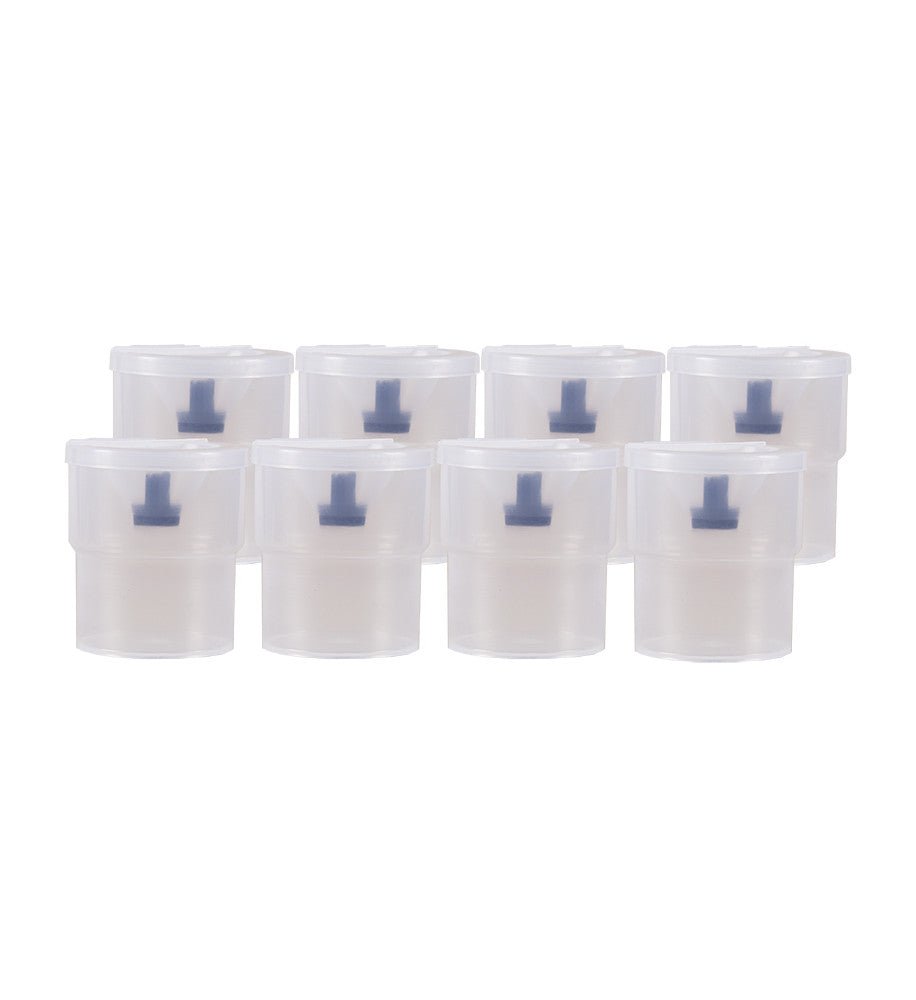 Paint Pots & Lids (10pc) Clear - Shopping4Africa