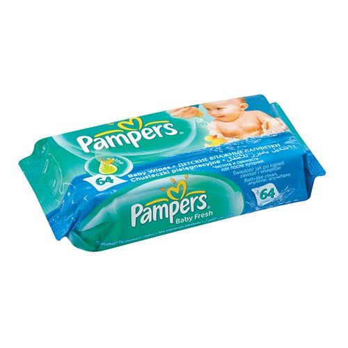 PAMPERS BABY WIPES FRESH REFILL 64 - Shopping4Africa