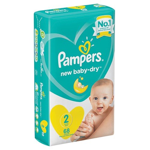PAMPERS NEW BABY MINI 68 VP - Shopping4Africa