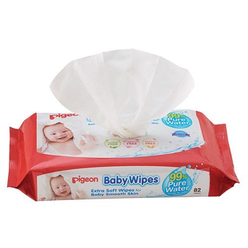 PIGEON BABY WIPES 100% WATER REFIL 80 - Shopping4Africa