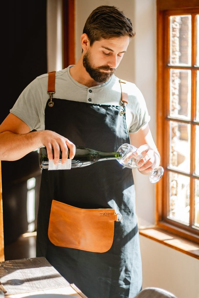 Polly Cotton & Leather Apron - Shopping4Africa