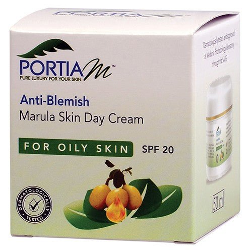 Portia-M Marula Skin Anti Blemish Day Cream Oily Skin 50ml - Shopping4Africa