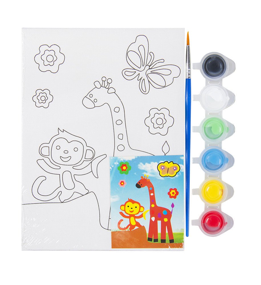 Printed Canvas & Paint Pre-Schoolers- 5 design options (each) - Shopping4Africa