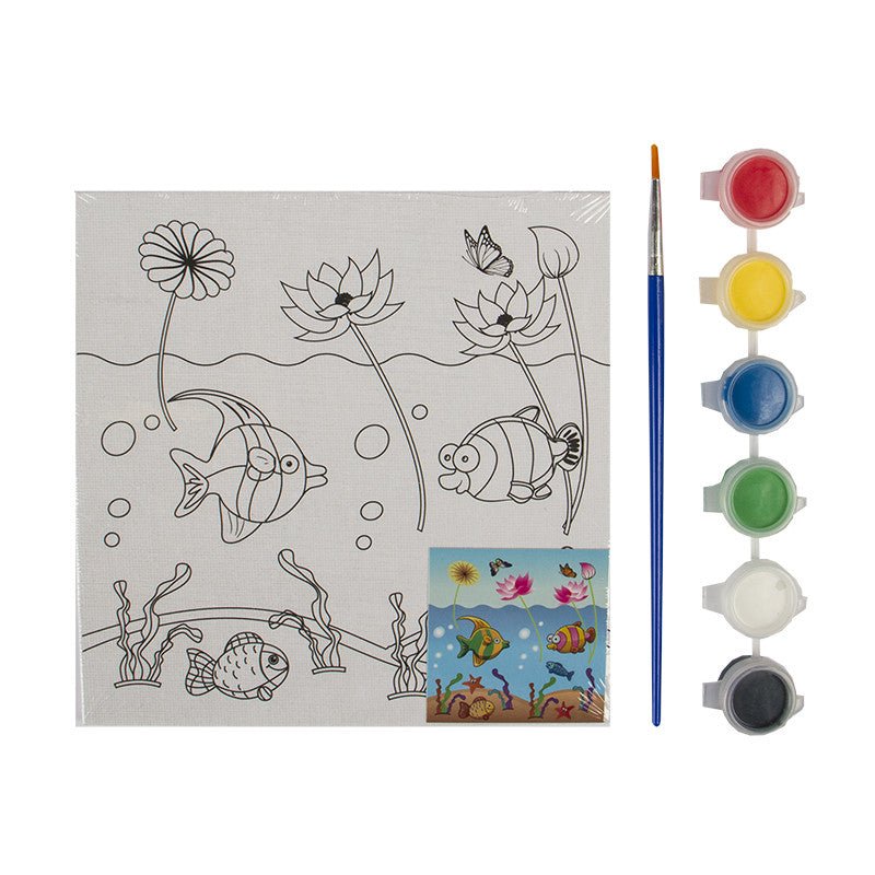 Printed Canvas & Paint Pre-Schoolers- 5 design options (each) - Shopping4Africa